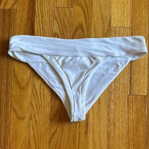 Boys + Arrows Scout Bottoms in White Ribbed